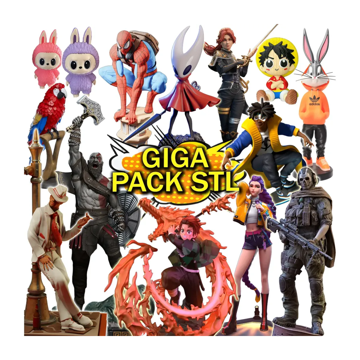 Giga Pack Stl Impressão 3d + Atualizações Semanais