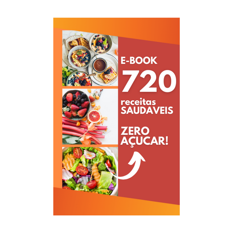 720 Receitas Zero Açúcar Alimentos Sem Glúten Forma Controlar Diabetes Autoimune