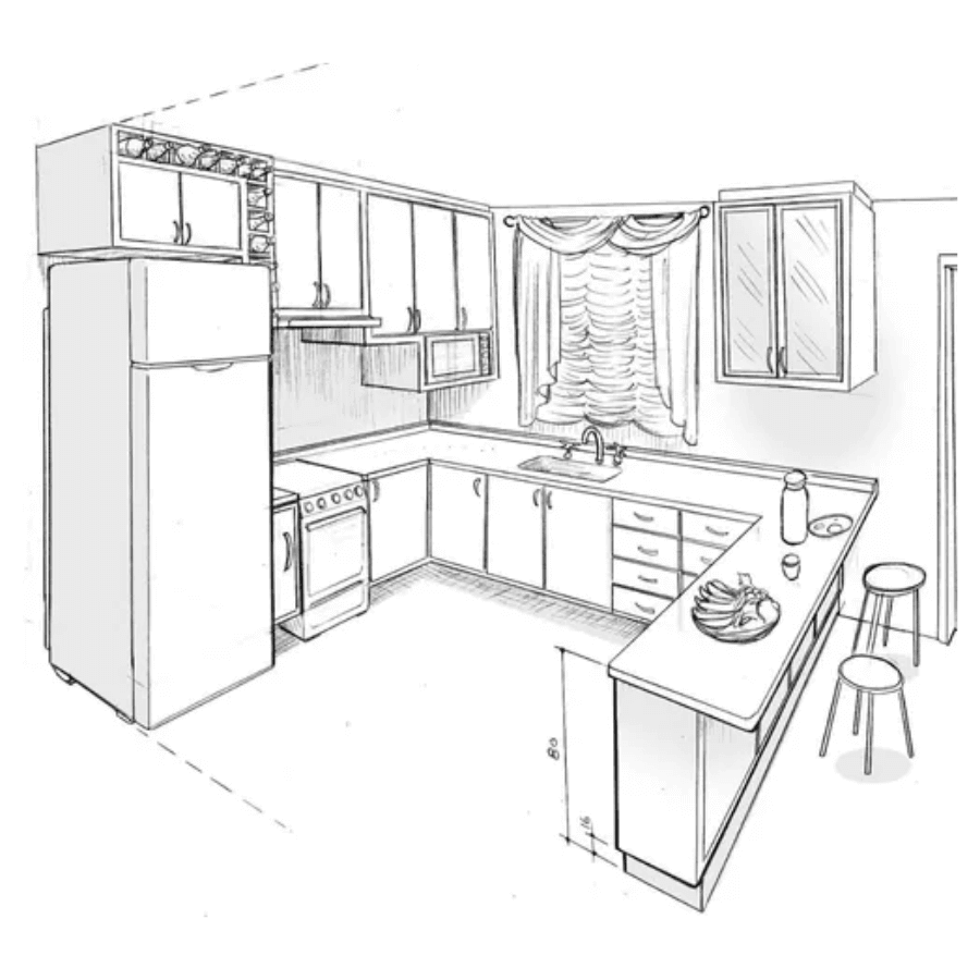 35 Projetos Cozinha Planejada Móveis Plano Corte Fabricar Marcenaria - Radali Shop