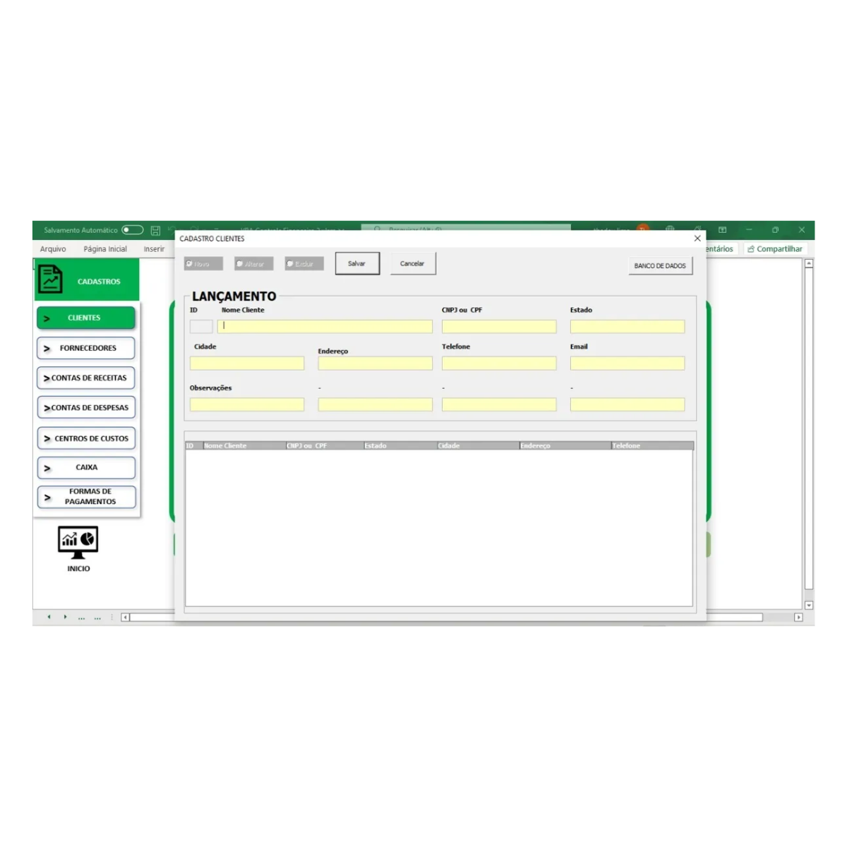 Planilha Controle Financeiro Empresarial Excel + Bonus
