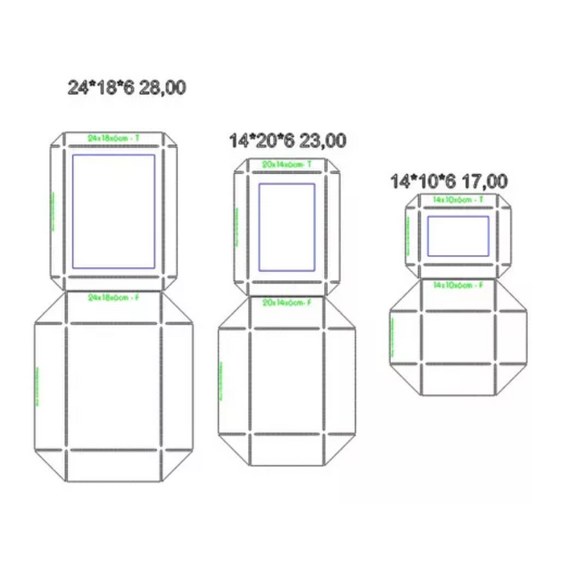 Paquete de plantillas vectoriales y archivos para la caja Artcan de Aspire