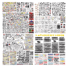 Collection of over 5,000 automotive vector stickers and logos for vehicles and cars.