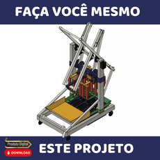 4 Projetos Maquina Fazer Blocos Cimento Concreto Poedeira - Radali Shop