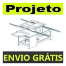 Projeto Mecânico De Serra Esquadrejadeira + Projetos para Marcenaria - Radali Shop