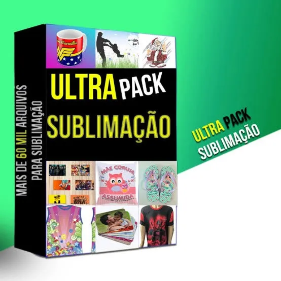 Ultra Pack 300 Mil Estampas Sublimação - Grafica Completa