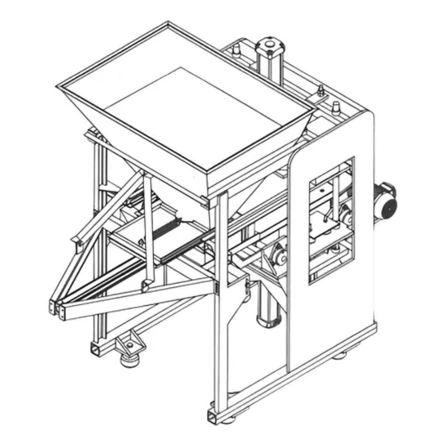 Projeto De Máquina De Fazer Bloco Pneumática Completo - Radali Shop