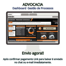 Dashboard Gestão Processos Faturamento Advocacia Advogado - Radali Shop