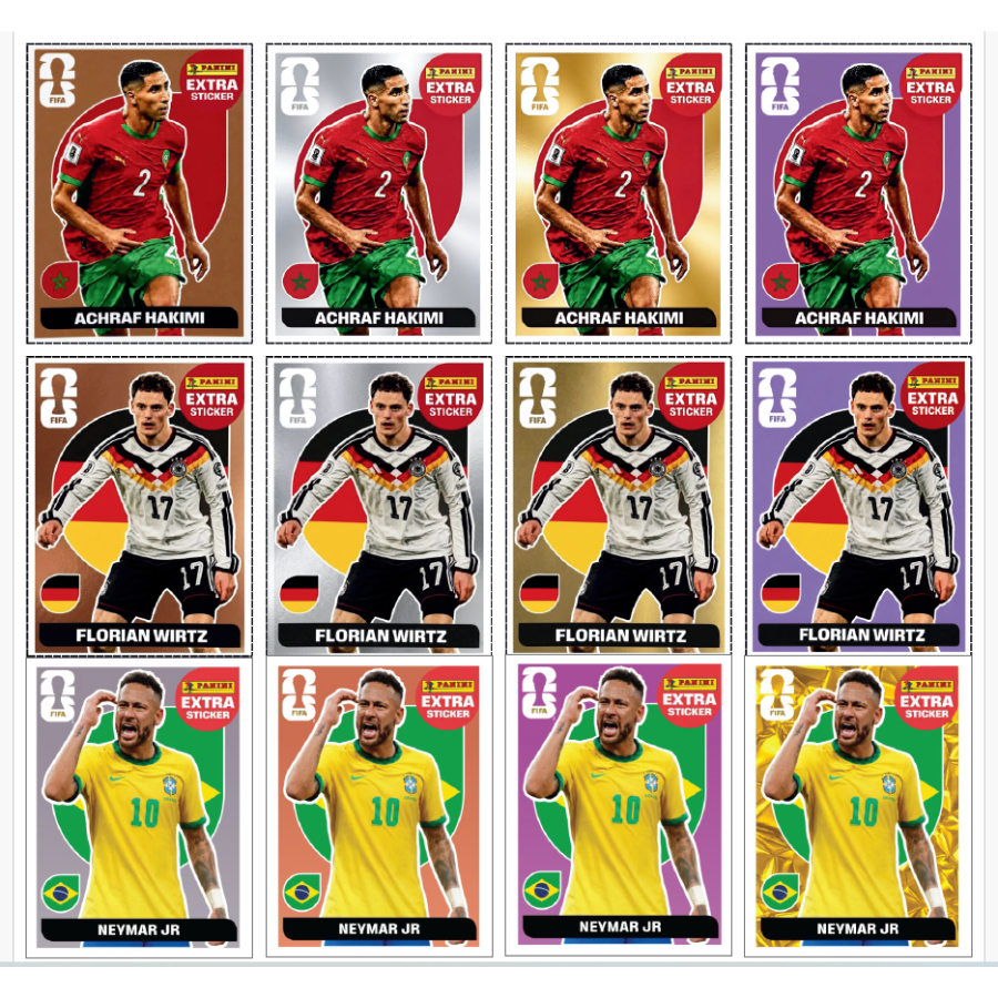 Arquivo Digital Figurinhas Imprimir PDF Copa do Mundo 2026
