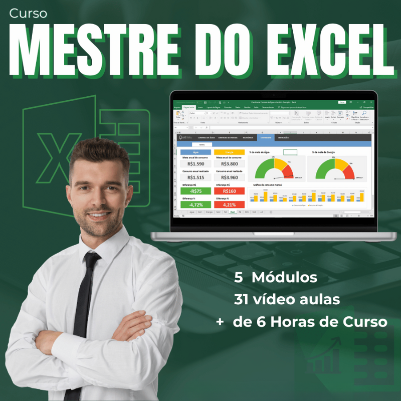 Online Excel Master Course from Basic to Advanced