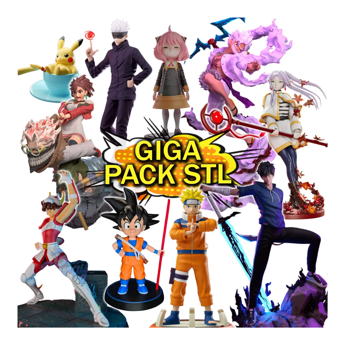 Giga Pack Stl Impressão 3d + Atualizações Semanais