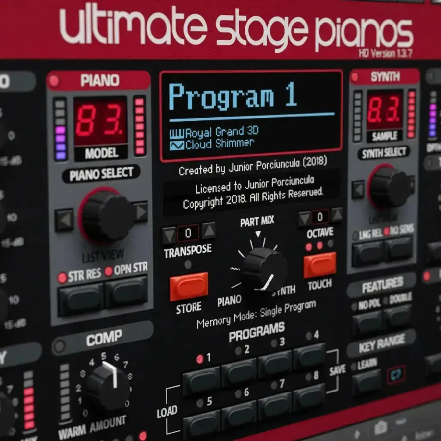 Ultimate Stage Pianos+ Base Lab 2.2+ Grace Stage + Kontakt 8