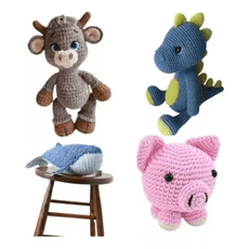Mega Pack Amigurumi - 8.000 Receitas Moldes Arquivos Atualizadas - Radali Shop