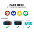 Grip Super Mario Borrachinha p/ Joy con joycons Nintendo Switch - Radali Shop