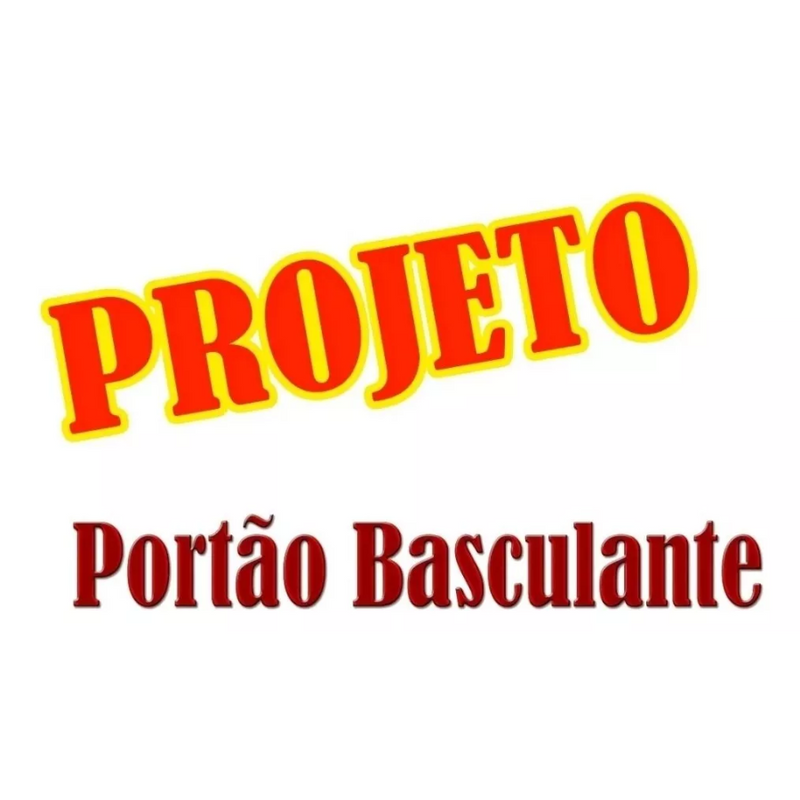 Projeto portão basculante automatico para fazer a fabricação construção +1800 modelos