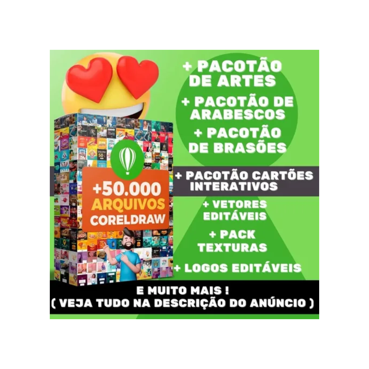 Pack Templates Corel Draw Editáveis 1 Milhão De Arquivos