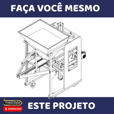 4 Projetos Maquina Fazer Blocos Cimento Concreto Poedeira - Radali Shop