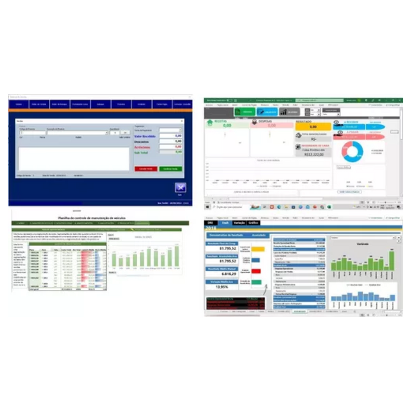 180 Dashboard + 26 Melhores Vba + 7400 Planilhas Excel