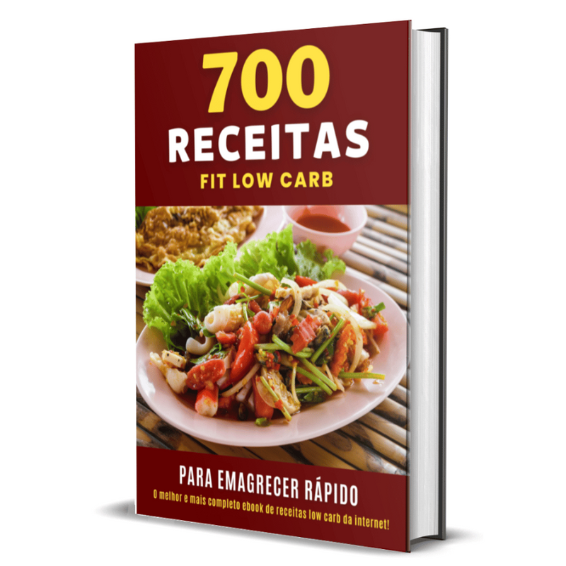 700 Receitas Fit Low Carb Emagrecer Rápido Cardapio Marmita Fitness