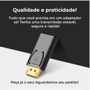 Adaptador Conversor Displayport Hdmi 2.0 4k 60hz - Ativo - Radali Shop