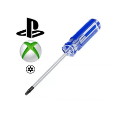Chave Torx T8 Com Furo Para Abrir Console Video Game Ps3 Ps4 Controle