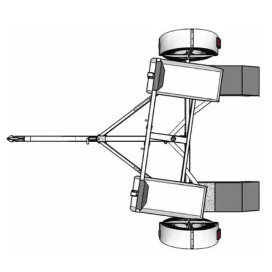Projeto Carretinha Reboque De Carro Asa Delta Novo Modelo - Radali Shop