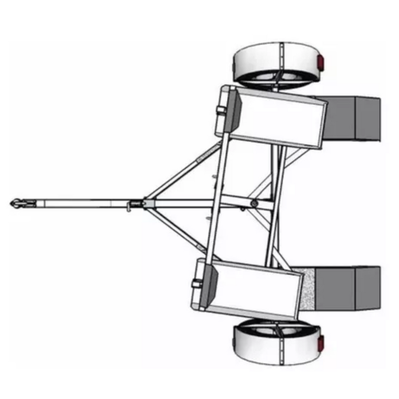 Projeto Carretinha Reboque De Carro Asa Delta Novo Modelo