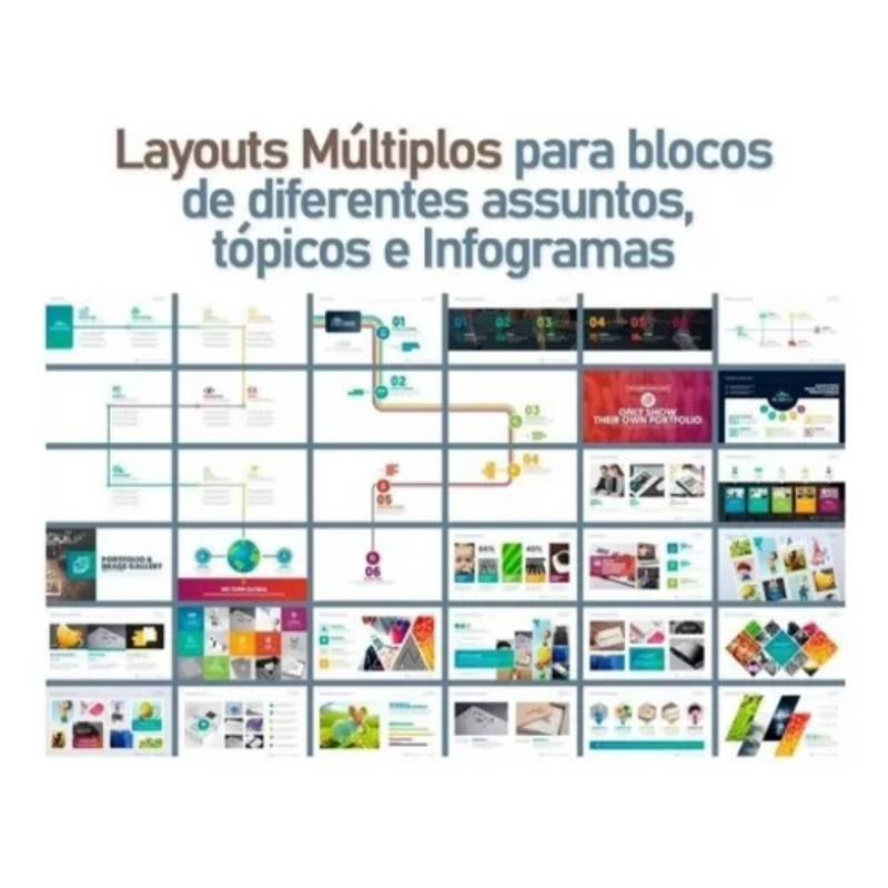 32.000 Slides Comerciais Pro Editáveis + Mockups Power Point