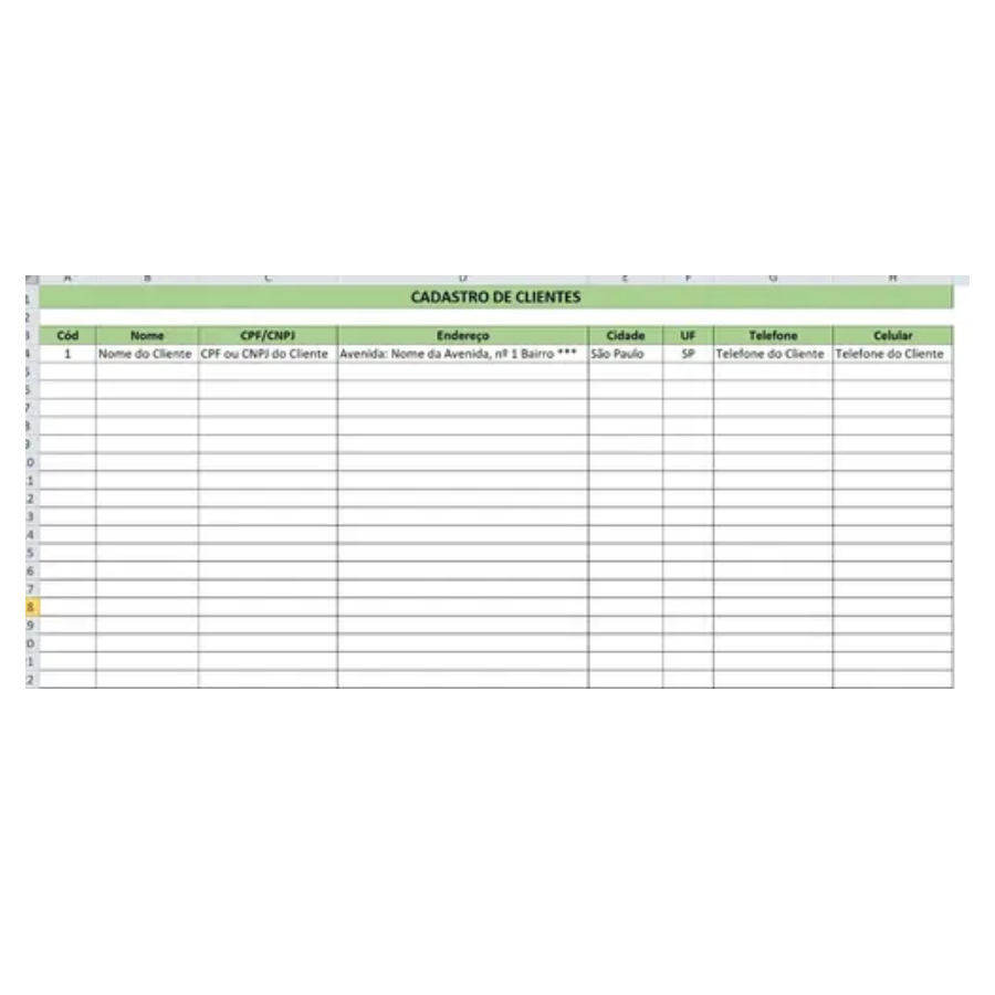 Planilha De Orçamento Automática + Emissão De Recibo