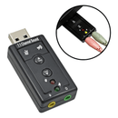 Placa De Som Usb Externa P2 Pc Adaptador Áudio 7.1 Notebook - Radali Shop