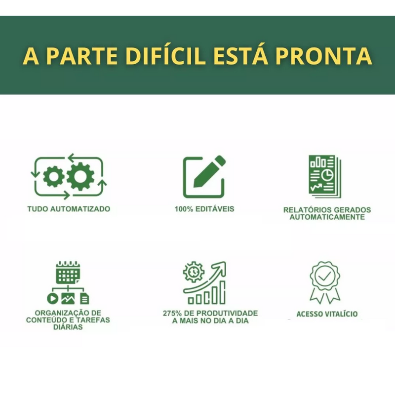 Super Pack + 15.000 Planilhas Excel Prontas Editáveis + Bônus