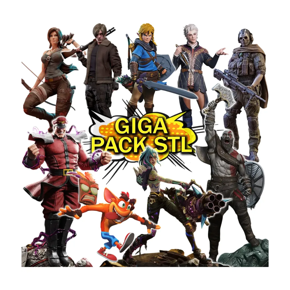 Giga Pack Stl Impressão 3d + Atualizações Semanais