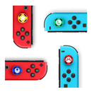 Grip Super Mario Borrachinha p/ Joy con joycons Nintendo Switch - Radali Shop