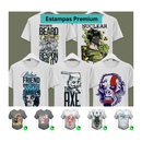 Mega Pacote Estampas Sublimação Camisa Camisetas