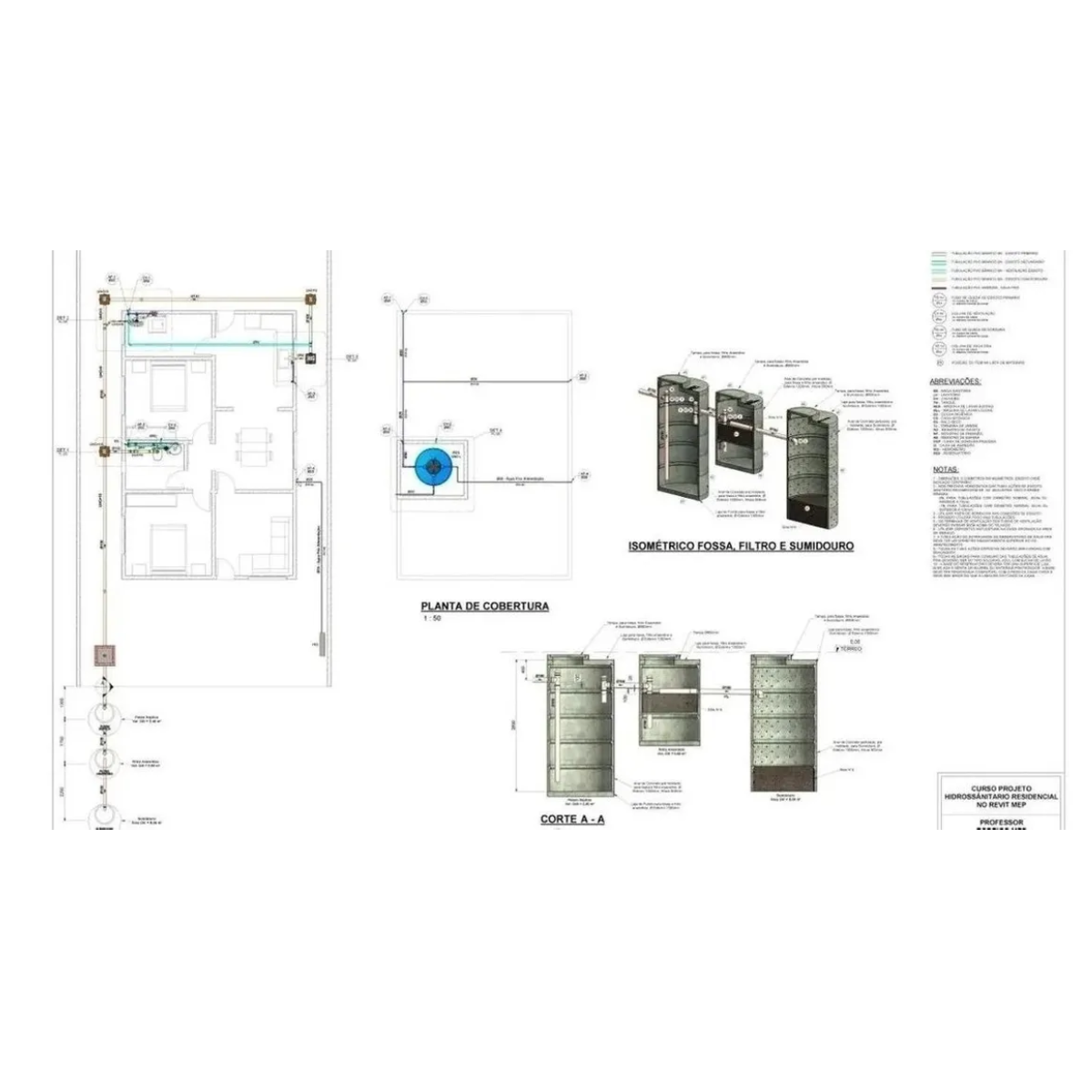 Template Revit Projeto Hidrossanitário C/ Familias E Dynamo