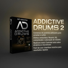 Addictive Drums 2 Completo Bateria Virtual Profissional