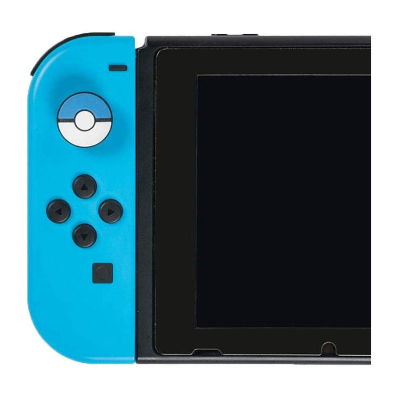 Grip Borrachinha Para Joy-con Pokébola Pokemon Nintendo Switch Vermelho e Azul