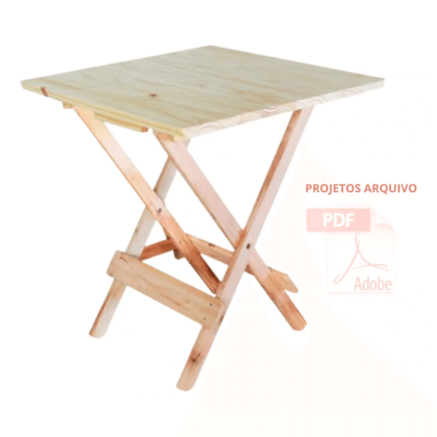 Projetos Banco que Vira Mesa De Jardim + Mesa De Bar e Cadeira - Radali Shop