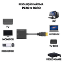 Cabo Adaptador Displayport para Vga Preto - Radali Shop