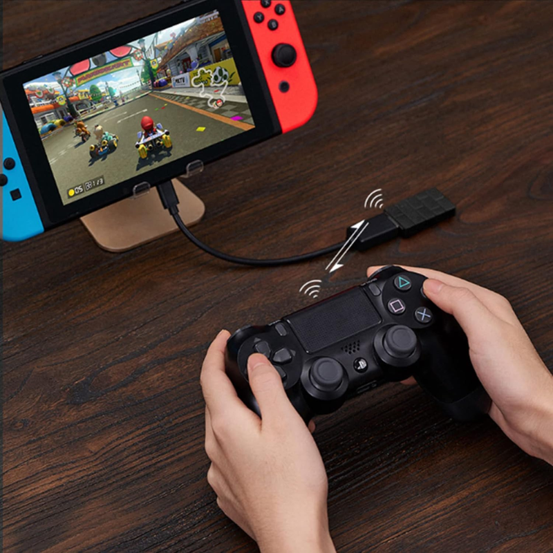 Adaptador 8bitdo USB sem fio Multicontroles Wireless