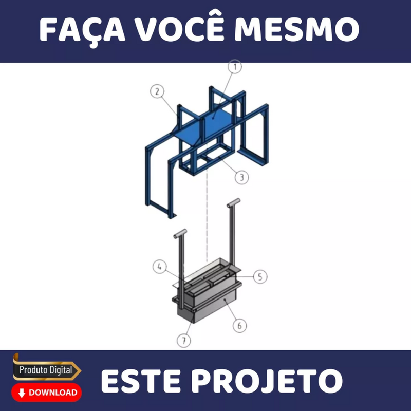 4 Projetos Maquina De Fazer Blocos Cimento Concreto Poedeira