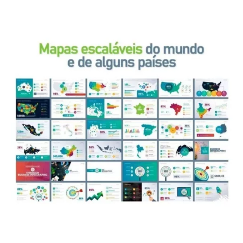 32.000 Slides Comerciais Pro Editáveis + Mockups Power Point