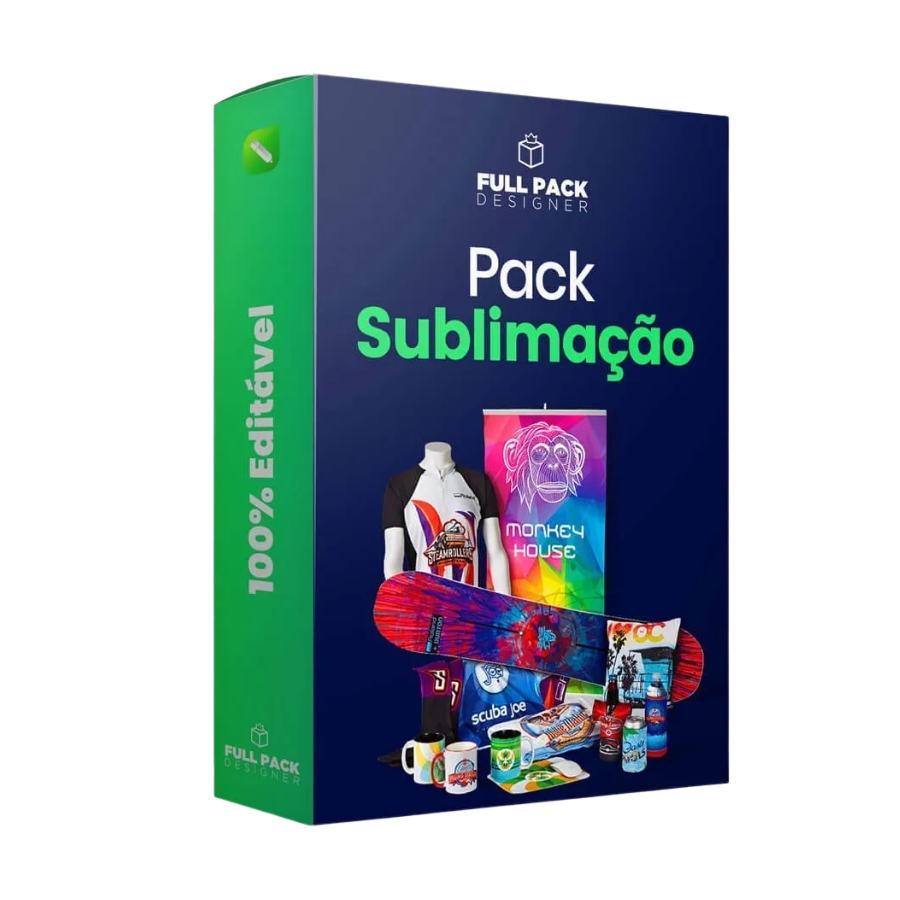 Ultra Pack 300 Mil Estampas Sublimação - Grafica Completa