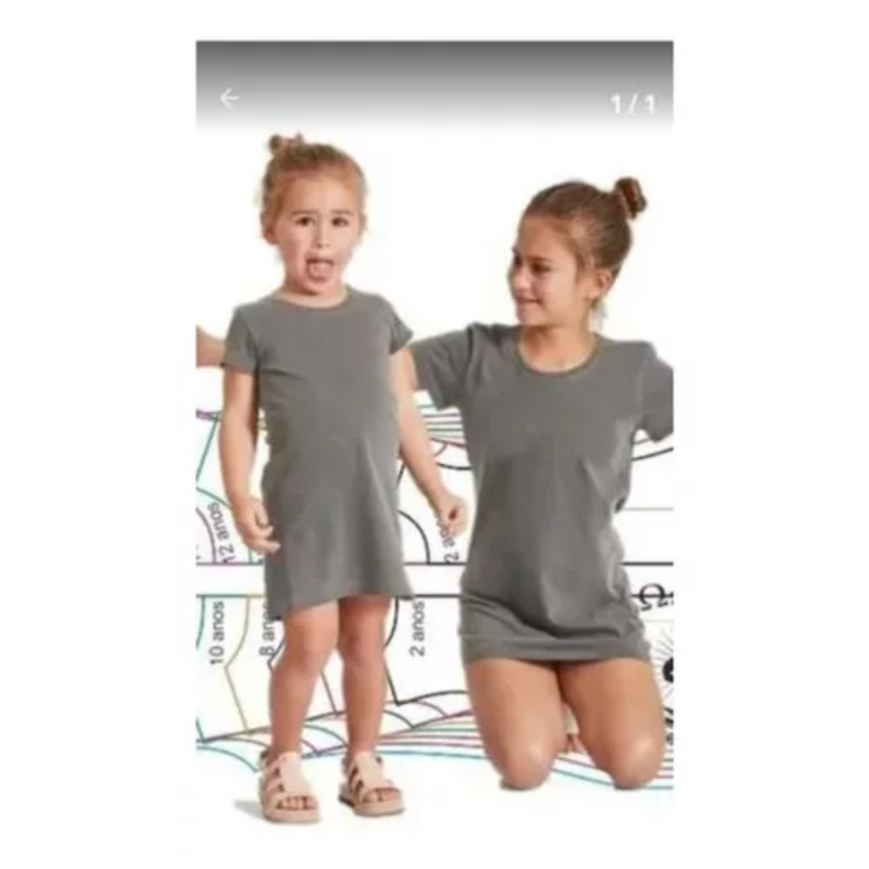 Kit +300 Moldes Roupas Infantil Tamanho Real Gabarito Arquivos Crianças
