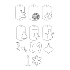 Pack +500 Vetores Natal Guirlanda Enfeites Corte Cnc Arquivos Vetor Dxf Cdr Cnc Mdf - Radali Shop