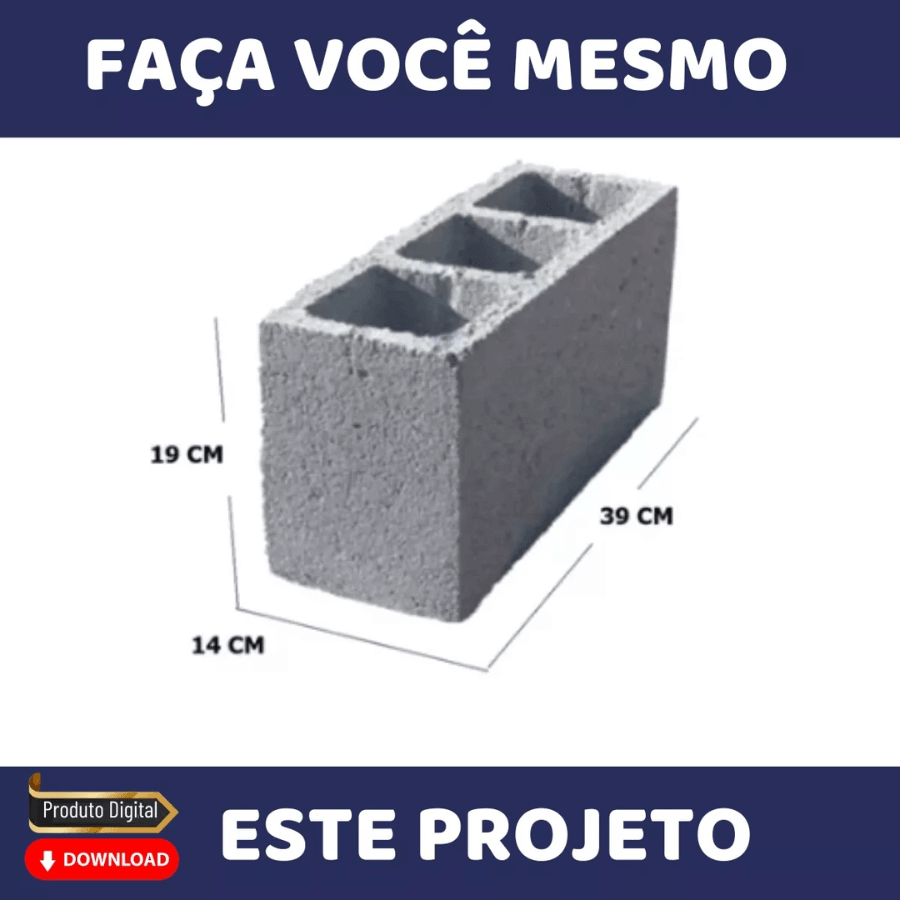 4 Projetos Maquina Fazer Blocos Cimento Concreto Poedeira - Radali Shop