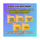 Pack 1900 Artes Para Sublimação Canecas- Flork Bento +brindes