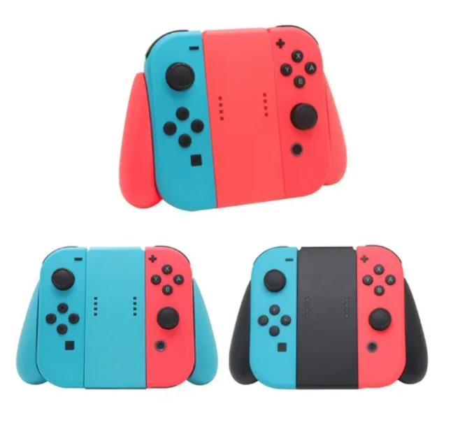 Soporte de control Comfort Grip Nintendo Switch Joycon negro