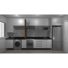 35 Projetos Cozinha Planejada Móveis Plano Corte Fabricar Marcenaria - Radali Shop