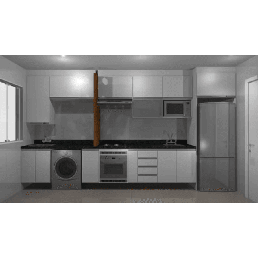 35 Projetos Cozinha Planejada Móveis Plano Corte Fabricar Marcenaria - Radali Shop