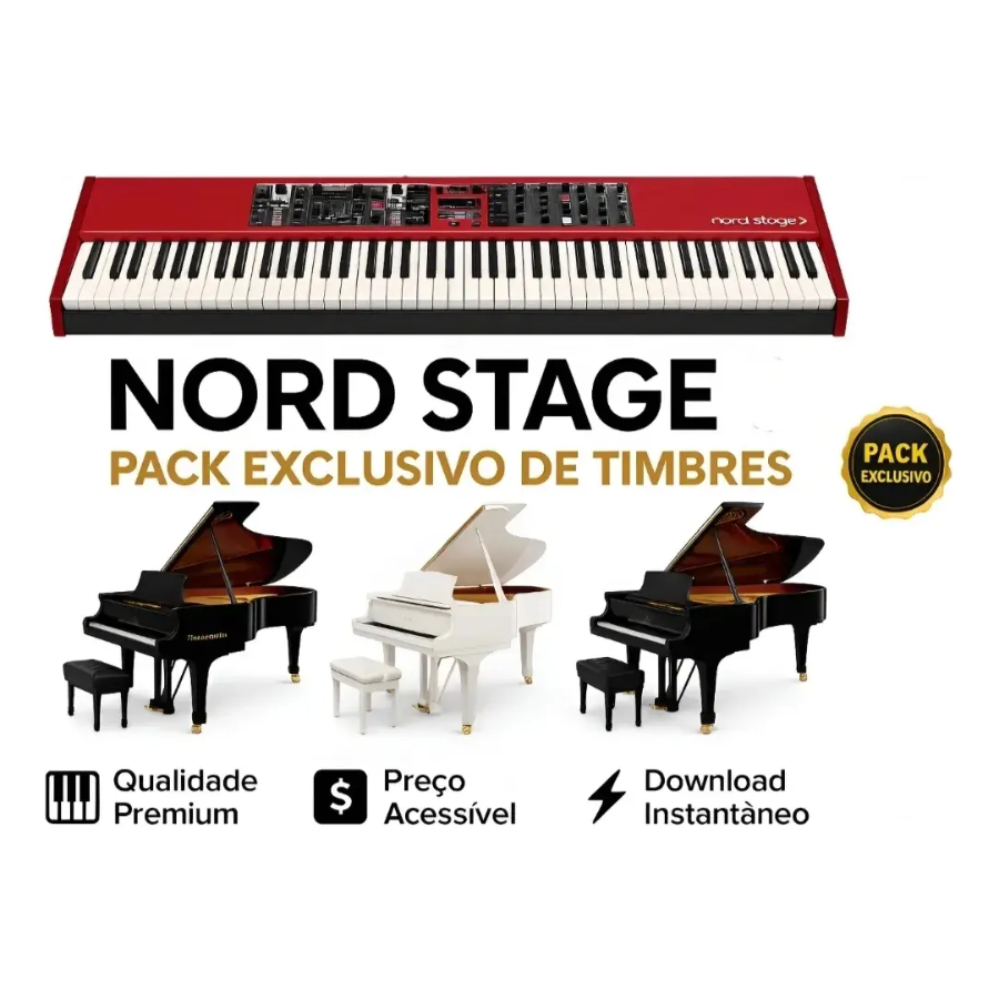 Pack 50gb Timbres Nord Stage 4 montage Pads Guitar moog